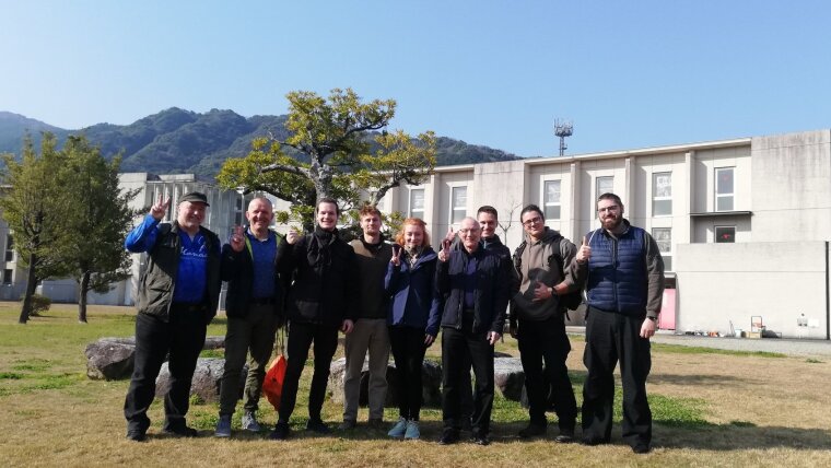 Internationaler Austausch mit der Universität Fukuoka