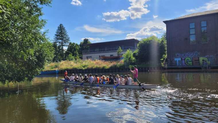 Welcome Unisport Drachenboot Schnuppertraining