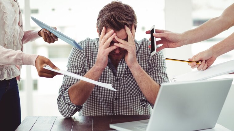 Weniger Stress