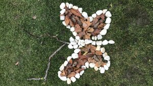 LandArt Schmetterling