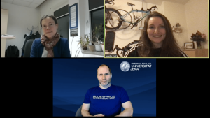 Screenshot von der Aufnahme dieser Folge per Videomeeting
