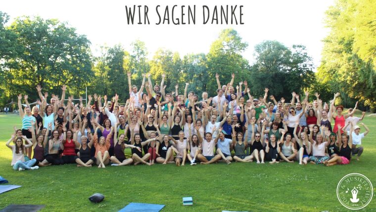 Danke für einen wunderschönen Tag im Yogaparadies Jena